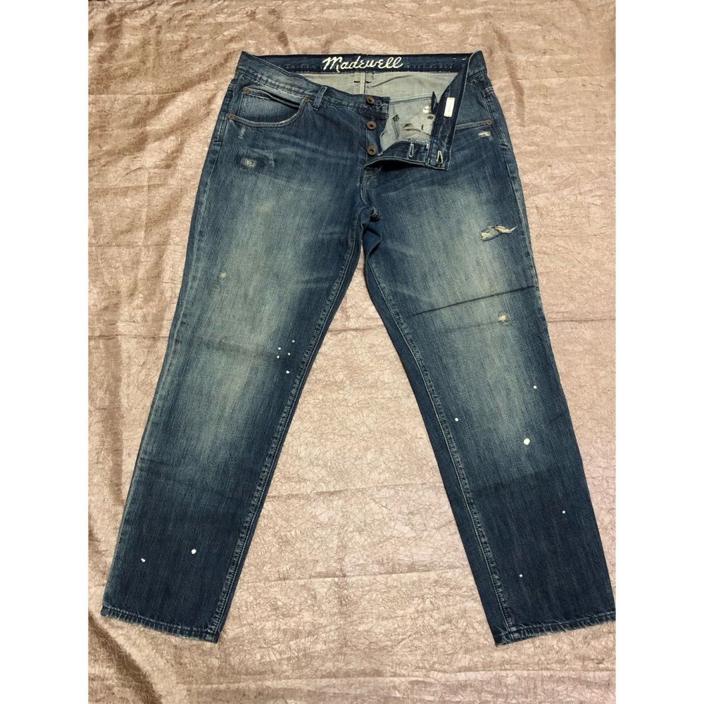 Madewell Distressed Boyfriend Jeans